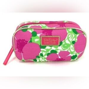 Lilly Pulitzer for Estée Lauder cosmetic makeup bag.
